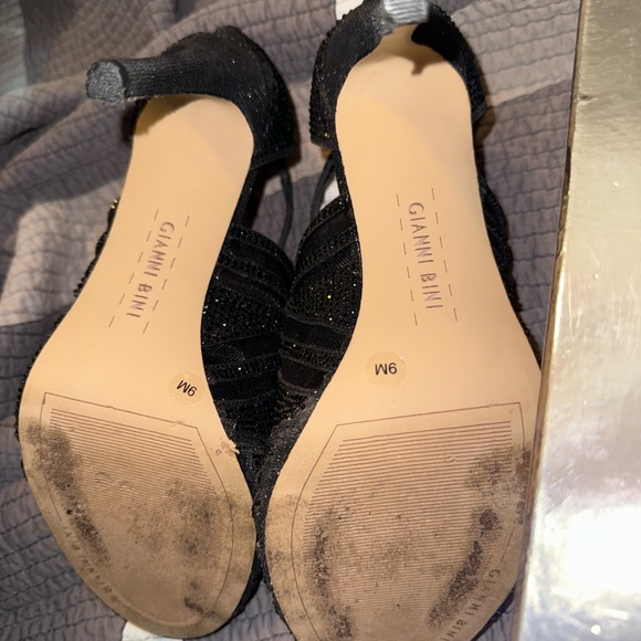 Gianni Bini Sharissah Heels | Black - Picture 10 of 10